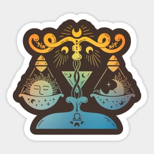 Libra Sticker